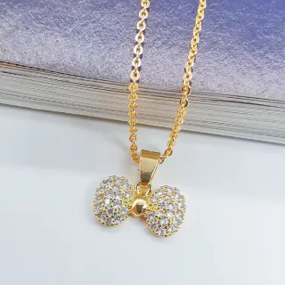 Pingentes Feminino Com Zirconia Requintados - Colar Para Festa - M03