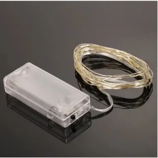 Iluminação Lindo Fio de Luz Cordão de 3M com 30 leds - Vermelha