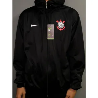 Envio Imediato - Corta Vento Importado Forrado - Marcas Variadas (preto) - PSG (SÍMBOLO ROSA)