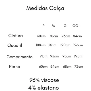 Cintura Alta Calça Jogger Feminina Fenda Lateral Premium Verão 2022 - Preto