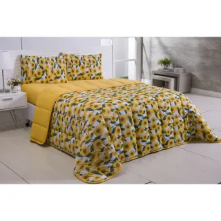 Cobertor de Malha Estampado Dupla Face Casal Queen - Borboletas