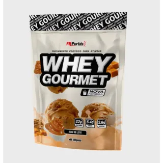 Protein Gourmet Whey 907gr - FN forbis (ORIGINAL) - Morango REFIL