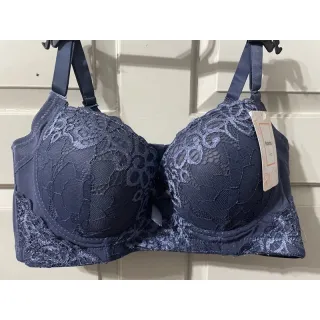 Colorido Sutiã Modelador Efeito UP! Com 08 Barbatanas de Sustentação - Azul Ágatha