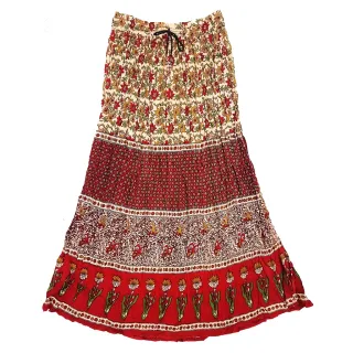 Cigana Indiana Saia Longa P M G GG - Várias Cores - Lilás