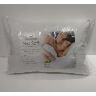 Travesseiros Max Soft 50x70 - Kit com 2 Unidades - Único