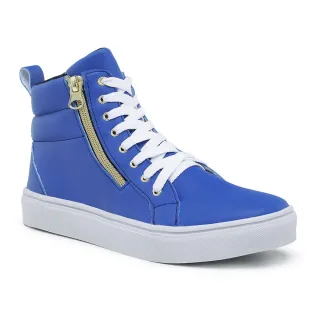 Tenis Fitness Botinha Feminina Cano Baixo Ziper - Academia - Rosa