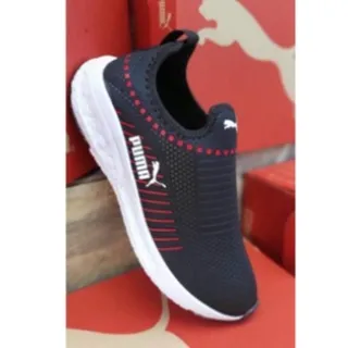 Promoção 2022: Tenis Masculino Confortavel e Resistente - Desconto Online - PRETO/VERMELHO