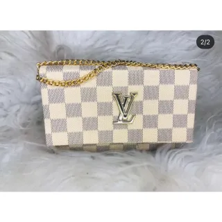 Lançamento Bolsa Feminina GG Alça Corrente - Blogueirinha - Azul