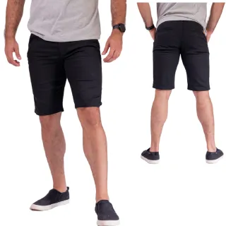 Bermuda Social Masculina Sarja Esporte Fino - CREME AREIA