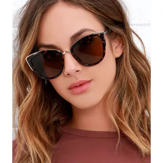Fashion Brand Cat Eye Sunglasses for Women - Vintage Shades - C3