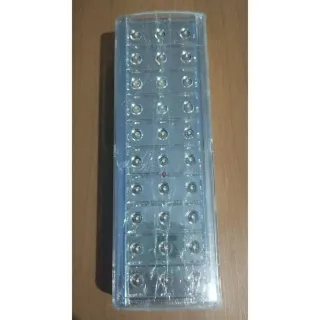 Luminária de Led 30 Led - Luz de Emergência e Lanterna - MODELO SEM LANTERNA  01