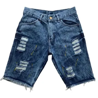 Bermudas Masculinas Jeans Elastano - Kit com 3 unidades - 42