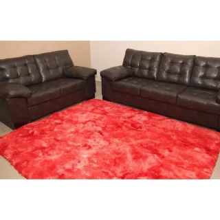 Tapete Felpudo Sala Várias Cores 2,00 x 1,40 - Desconto Online - Vermelho