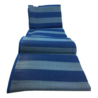 Tapete de Praia Dobrável Vira Bolsa 180x90cm - Cores Diversas - Verde água