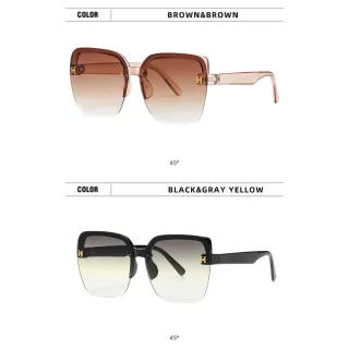 Óculos de Sol Designer Sem Moldura Moda Luxo Mulheres Homens - C7.PINK&PINK BLUE