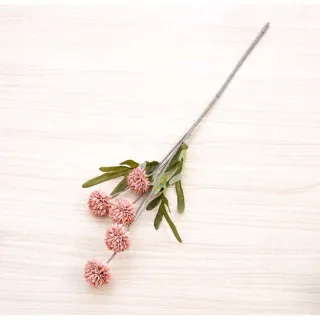 Arranjo Decorativo de Flores Artificiais Dente de Leão - Buquê com 5 flores - Azul