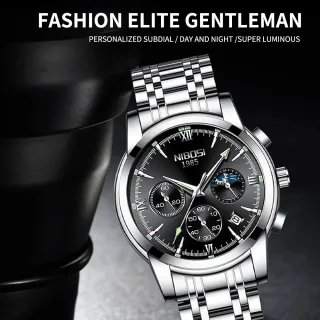 Relógio Masculino NIBOSI à Prova D