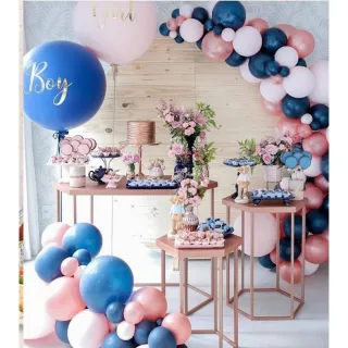 Decoração Desconstruída: Fita de Balão para Aniversário - 5 Metros - Único