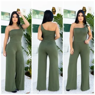 Mula manca macacão - Verde Claro