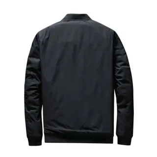 Blusa Bomber Corta Vento Masculina Leve Casual - Cinza Escuro