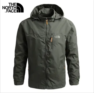 Jaqueta Masculina Casual Trabalho Esportes Ar Livre Resistente Vento Larga - Verde