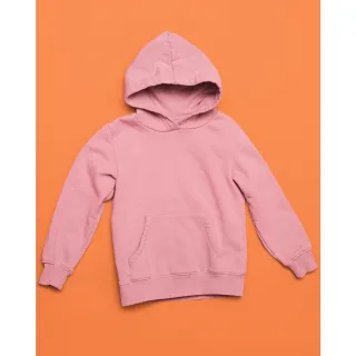 Lançamento: Moletom Algodão Rosa Bebê Canguru Liso Básico