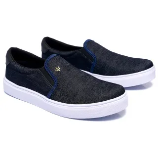 Sapato Social Masculino Slip-On Calce Fácil - Raryel - Preto