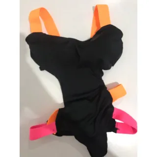 Body Neon Feminino Varias Cores Com Bojo Duplo Forrado Elastico - ROSA PINK COM ALÇA ROSA