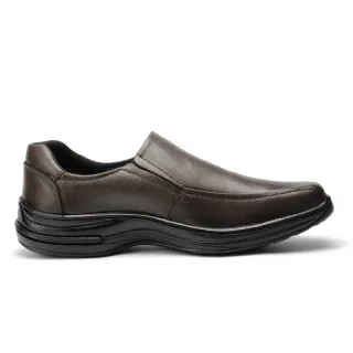 Conforto e Estilo: Sapato Masculino Social Ortopédico de Couro + Carteira - PRETO222