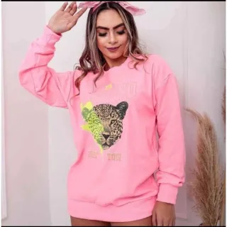 Sorpresas Estampa Forrado Moletom - Vermelho