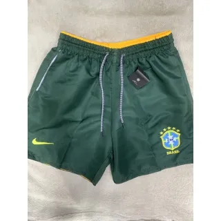 Calção Masculino Treino Time Brasil Bermuda Tactel Futebol - Azul Royal