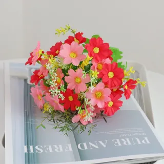 Decoração Jardim Festa Hotel Família Casamento Flor Seda Artificial - purple