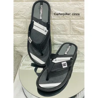 Chinelo Anti-Derrapante Caterpillar - Dedo - Azul