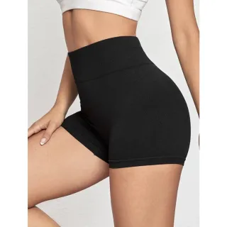 Promoção Bermuda Feminina Meia Coxa Suplex Cós Alto Fitness - Pink