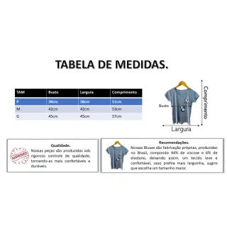 T-shirt Feminina Bolso Panda - Blusa - Branco