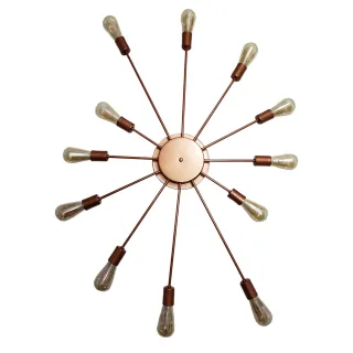 12 hastes Luminária Sputnik Calendarium - Único