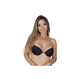 Alça de Silicone Removível para Sutiã com Bojo Costa Nua - Bege