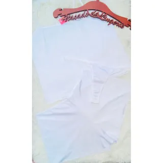 Pijama Feminino Confortável Short Doll Três Peças - gelo