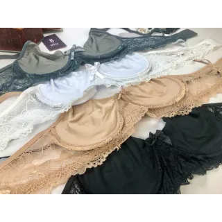 Soutien com Renda, Alças Ajustáveis e Aro - Sutiã sem Bojo - Rubro