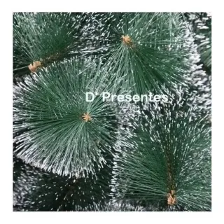 Pinheiro Luxo Nevada Árvore de Nata 1,20m - Base Metal - Nevada