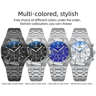 Relógio Masculino de Luxo CHENXI 2022, à Prova D