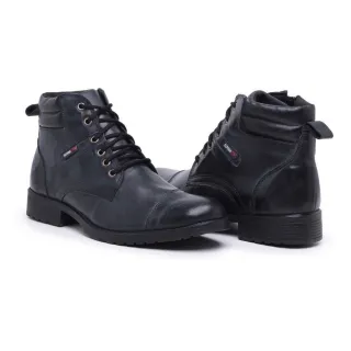 Romacini Coturno Masculino em Couro Legítimo - Marrom