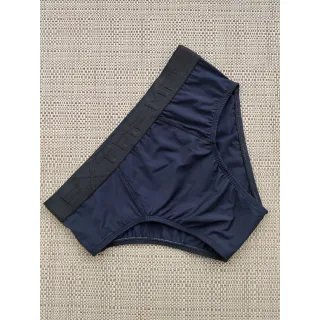 Poliamida Cueca Slip Microfibra - Marinho