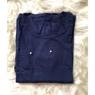 Blusas femininas com pedrinhas, manga longa e comprida - Vermelho