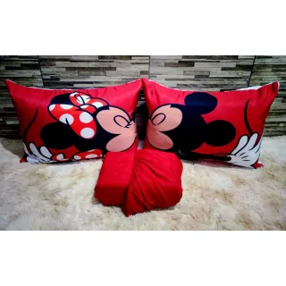 Poliéster Jogo de Lençol Casal Temático 3 Peças - Diversos - 11 VERMELHO