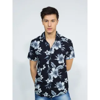 Modelo Importado Estampado Slim Fit Camisa 2023 - Camisa 010