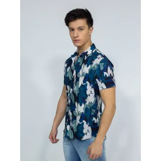 Modelo Importado Estampado Slim Fit Camisa 2023 - Camisa 010