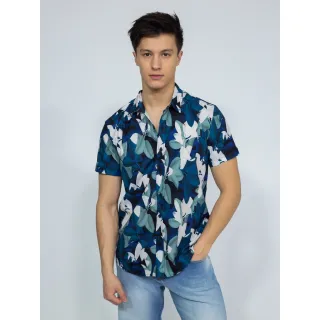 Modelo Importado Estampado Slim Fit Camisa 2023 - Camisa 010