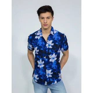 Modelo Importado Estampado Slim Fit Camisa 2023 - Camisa 010