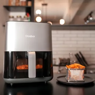 Air Fryer Gaabor Digital, Fritadeira Elétrica sem Óleo, 4.5L com Visor, 1450 W - 110v - Único